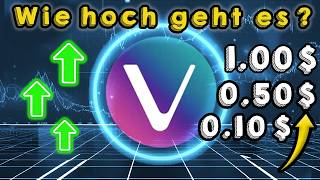 Vechain Wie viel Potenzial für 1 steckt noch in VET News Analyse Chart [upl. by Anikal]