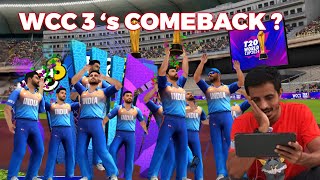 🤡🗿 WCC 3 Comeback  played BEST match T20 world cup 2024 in video game World Cricket Championship 3 [upl. by Tichonn]