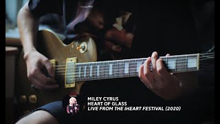 Miley Cyrus  Heart Of Glass Live from the iHeart Festival Guitar Cover [upl. by Westleigh]