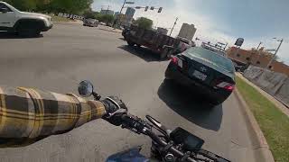 CB300R 2022 Onboard Sound  Downtown Fort Worth Ride Part 2  Two Bros [upl. by Ferwerda]