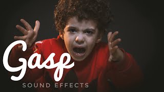 Gasp sound effect copyright free  gasp sfx  gasp noise  man amp woman HQ [upl. by Olwen]