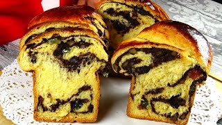 Cozonac Moldovenesc cu aluat oparit Brioche moldovan [upl. by Nadine984]