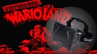 Virtual Boy Wario Land on the Oculus Rift [upl. by Nnoved966]