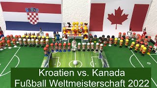 Kroatien vs Kanada  Fußball Weltmeisterschaft Katar 2022  Gruppenspiel der Gruppe F [upl. by Lombardy]