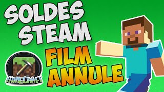 DATE DES SOLDES DHIVER STEAM 2015  MINECRAFT LE FILM  ANNULE  MRGAMENEWS [upl. by Name]