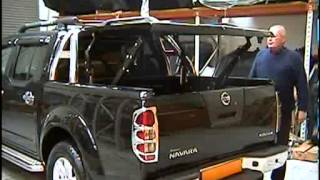 Nissan Navara D40 TopUp Cover from Pegasus 4x4 [upl. by Gabrielli]