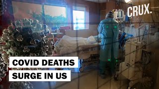 US Covid Deaths Surge Due To Delta Variant Flashback To 2020 Hospital Crisis [upl. by Vada]