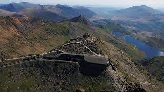 The journey to Snowdon summit with Snowdon Mountain Railway [upl. by Aicek]