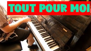 Clara Luciani  Tout pour moi  Piano Cover Tutorial Accords Instrumental  PARTITION [upl. by Millwater771]