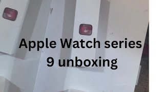 Apple Watch series 9 unboxing [upl. by Adiesirb]