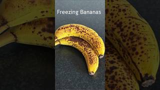 How to Freeze Overripe Bananas to Save Them kitchentips bananapancakes banana [upl. by Hammerskjold]