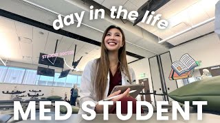 med school STUDY VLOG 📚💤 how i study lab gym med student [upl. by Konyn]