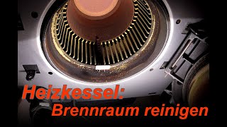 Heizkessel Brennraum selbst reinigen [upl. by Lamonica]