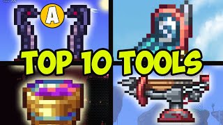 TOP 10 BEST TOOLS in Terraria 1449 2024 [upl. by Eelahs]