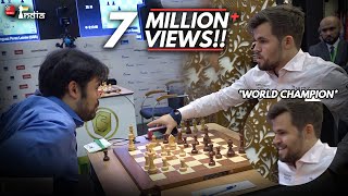 The game that made Magnus Carlsen the World Rapid Champion 2019 [upl. by Lew]