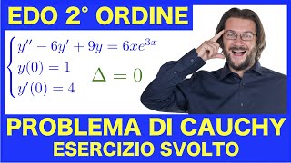 Equazioni differenziali ordinarie del secondo ordine problema di Cauchy svolto delta0 [upl. by Marquardt]