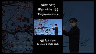 잊혀진 계절  시월의 마지막 밤을  이용  The Forgotten Season  Korean old pop  Flutist Jongwoong Kim  S Korea [upl. by Frisse]