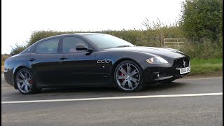 Maserati Quattroporte 47 V8 Sport GTS review Best sounding 4door ever [upl. by Kroll]