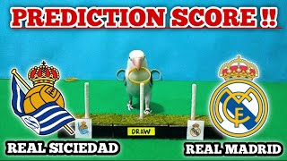 3 POINS‼️REAL MADRID VS REAL SOCIEDAD LA LIGA 20242025  PREDICTION SCORE [upl. by Hoseia]