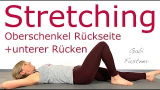 ➿24 min Beweglichkeit für hintere Beinmuskulatur Hüfte und Rücken  ohne Geräte am Boden [upl. by Lalage391]