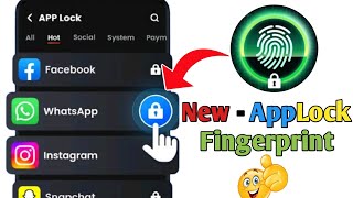 New App Lock  AppLock Fingerprint 2023 Latest  Hide photovideo with password  Lock Apps 2023 [upl. by Niamjneb]