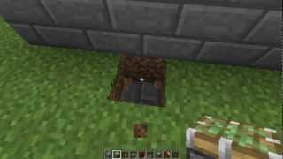 Najprostsze pistonowe drzwi Minecraft [upl. by Quarta]