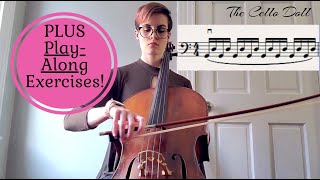 Cello String Crossing Tips amp Bow Hand Exercises [upl. by Aitnic]