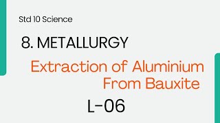 Extraction of Aluminium From Bauxite L6 [upl. by Rosati]