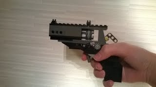 How To Build Very Simple Lego Revolver WORKING [upl. by Sclater]