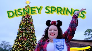 Festive Christmas Tree Stroll amp Holiday Food 🎄✨quot  Disney World [upl. by Unders]