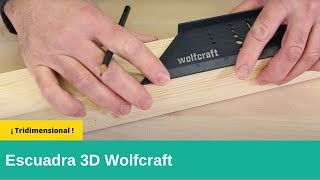 Escuadra 3D Wolfcraft Â¡ Tridimensional [upl. by Belldas316]