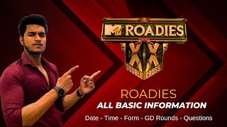 How To Go For ROADIES Audition 2024  All Basic Information ✅ [upl. by Aserehs272]