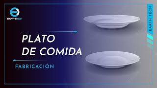 Así es cómo se fabrican los PLATOS para comida ¡INCREÍBLE PROCESO [upl. by Idorb289]