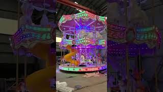 ride thrillingdouble deck carousel with slide [upl. by Cyndi]