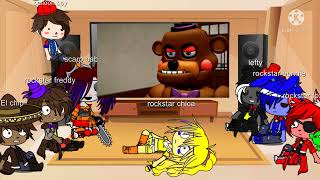 FNAF characters watch the craziest UCN fight ever [upl. by Darrej]