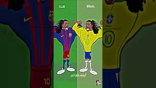 Vini or Ronaldinho Whos the King vinicius shorts football [upl. by Hplar]