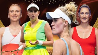 Lyudmyla Kichenok  Jelena Ostapenko vs Gabriela Dabrowski  Erin Routliffe  Australian Open 2024 [upl. by Kristianson47]