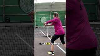 How to work on your tennisbackhand tennisvolley [upl. by Kiki89]