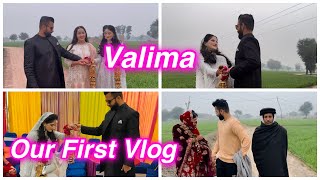 Valima  Our First VLOG  Malik Waqar Vlogs [upl. by Navar]