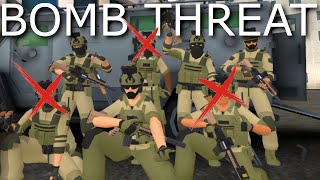 How PRO MILSIM Gamers Handle A Bomb Threat  Tactical Assault VR [upl. by Rexana]