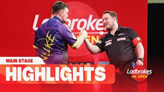 FIFTH ROUND ✅ Day Two Main Stage Afternoon Highlights  2024 Ladbrokes UK Open [upl. by Erickson]