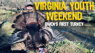 Virginia Youth Weekend  Owens First Turkey [upl. by Aicelet382]