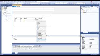 How to create Table Report SSRS  Visual Studio 2019 [upl. by Zerk]