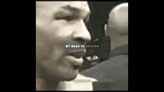 I BROKE MY BACK MIKE TYSON boxing edit fyp boxer [upl. by Spenser]