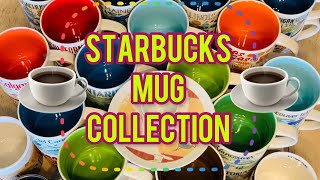 MY STARBUCKS MUG COLLECTION UPDATED starbucks starbucksmugs mugcollection [upl. by Valentine934]