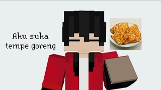 Aku suka tempe goreng ¦ Minecraft Prisma3D Template Animation [upl. by Myranda309]