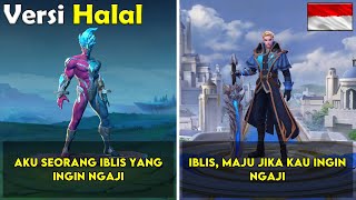 Percakapan Hero Versi Halal mobile legend bahasa Indonesia  Dialog Hero Versi Halal [upl. by Chaddie]