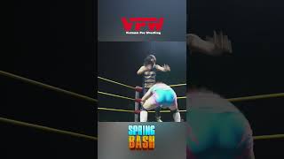 Wonderboy backflips over Venomshank vietnamprowrestling mypw southeastasia wwe indywrestling [upl. by Evangelin]