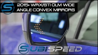 Subispeed  2015 WRXSTI Wide Angle Convex Mirrors [upl. by Ennoitna718]