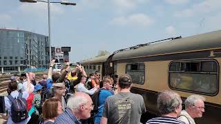 GWR Clun Castle leaving Bristol Temple Meads 11th May 2024 [upl. by Nnasor]